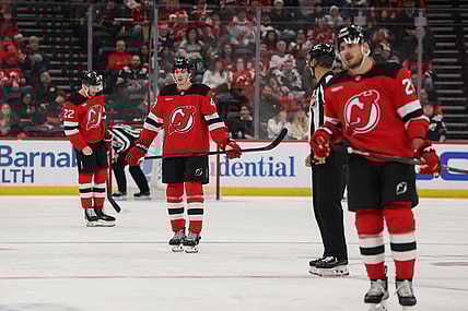 NHL: Carolina Hurricanes at New Jersey Devils
