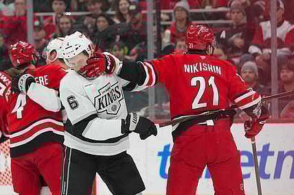 NHL: Los Angeles Kings at Carolina Hurricanes