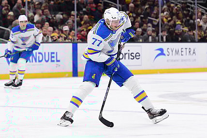 NHL: St. Louis Blues at Boston Bruins