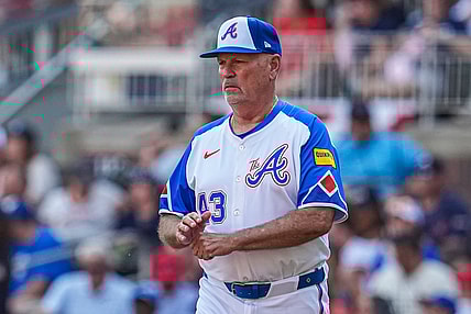 Atlanta Braves manager Brian Snitker