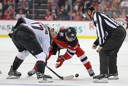 NHL: Arizona Coyotes at New Jersey Devils