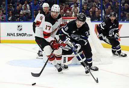 NHL: New Jersey Devils at Tampa Bay Lightning