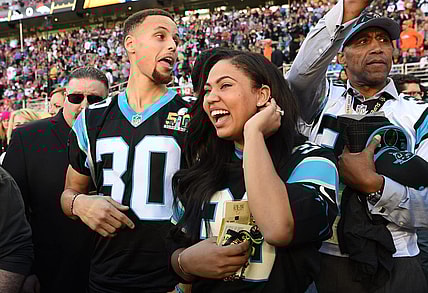 Stephen Curry and Ayesha Curry