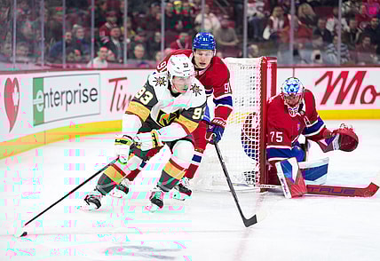 NHL: Vegas Golden Knights at Montreal Canadiens