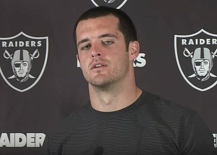Derek Carr Oakland Raiders Las Vegas Raiders Report