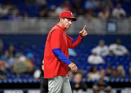 Philadelphia Phillies manager Rob Thomson