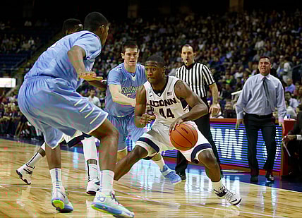 NCAA Basketball: Columbia at Connecticut, Jeff Coby