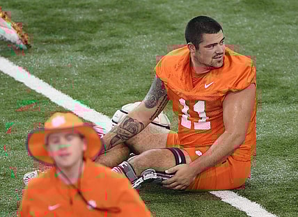 Clemson defensive lineman Bryan Bresee (11) during the first day of fall football practice at the Allen Reeves Complex in Clemson Friday, August 5, 2022.

Clemson Football First Day Fall Practice