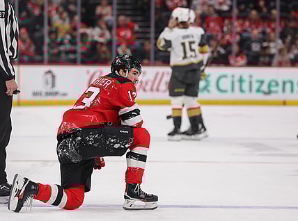 NHL: Vegas Golden Knights at New Jersey Devils
