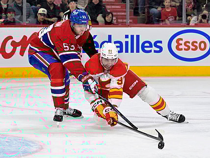NHL: Calgary Flames at Montreal Canadiens
