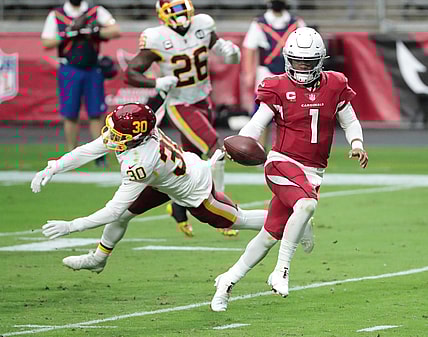 Cardinals' Kyler Murray scores TD against Washington Football Team