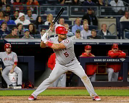 Los Angeles Angels first baseman Albert Pujols