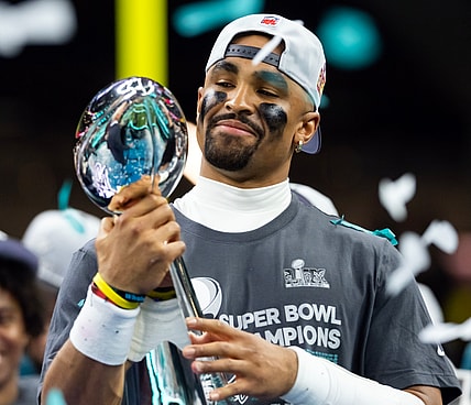 Philadelphia Eagles quarterback Jalen Hurts