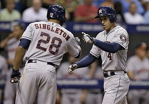 Springer and Singleton have huge potential for the Astros. Photo: bigstory.ap.org