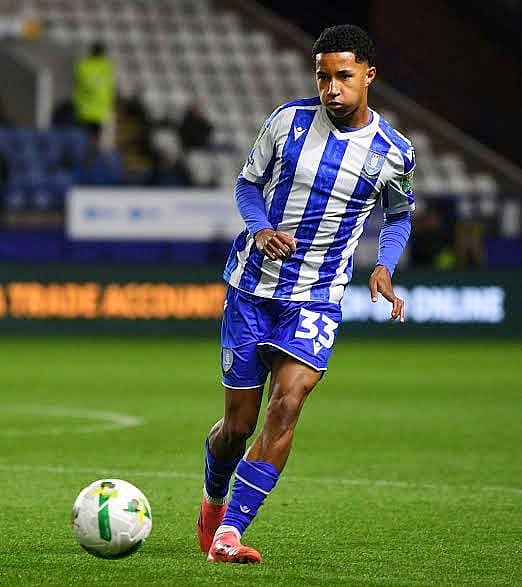 Yisa Alao of Sheffield Wednesday