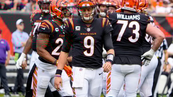 cincinnati bengals at baltimore ravens: joe burrow