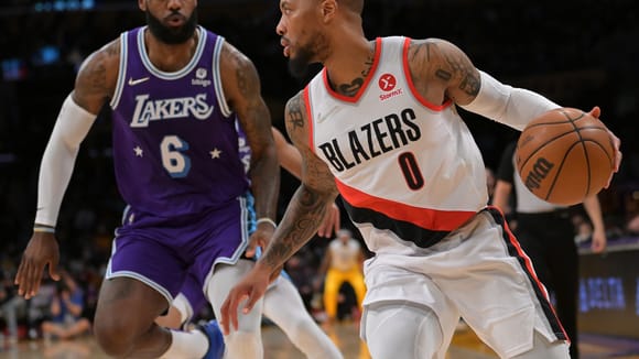 NBA: Portland Trail Blazers at Los Angeles Lakers