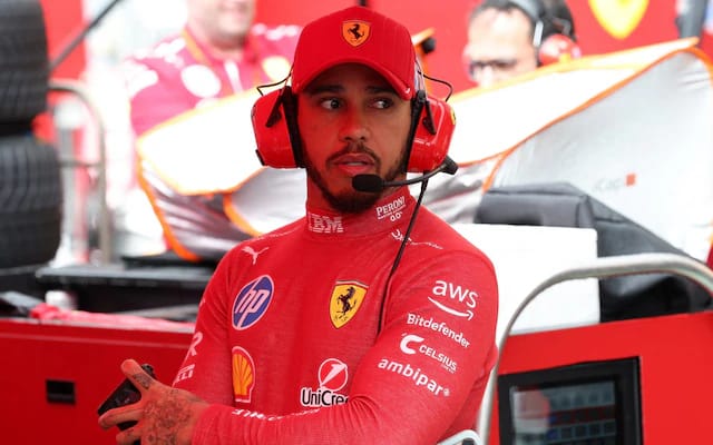 Lewis Hamilton Ferrari F1