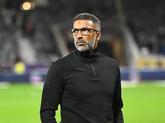 Rennes head coach Habib Beye
