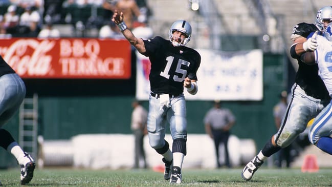 Las Vegas Raiders Jeff Hostetler