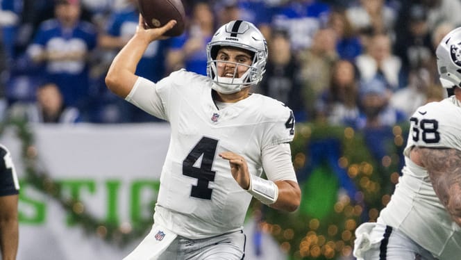 las vegas raiders quarterback situation, aidan o'connell