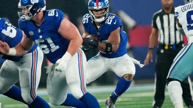 draftkings week 2 picks: saquon barkley