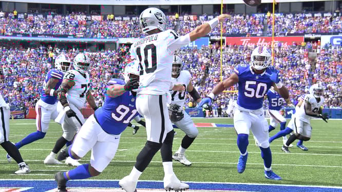 nfl week 2 takeaways: jimmy garoppolo, las vegas raiders