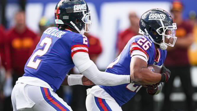 NFL: Washington Commanders at New York Giants