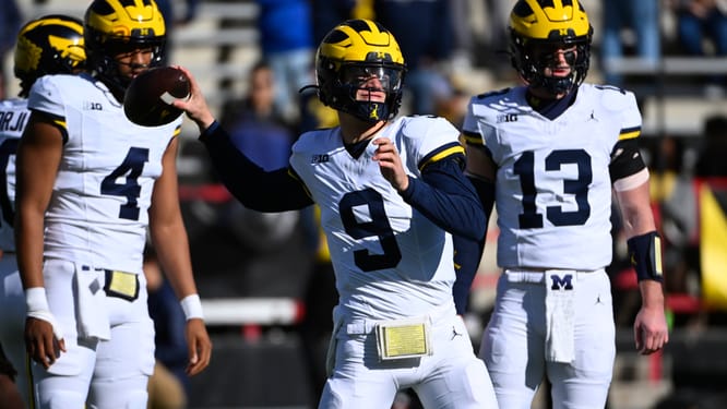 NCAA Football: Michigan at Maryland