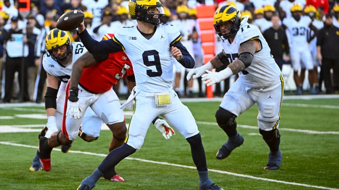 NCAA Football: Michigan at Maryland