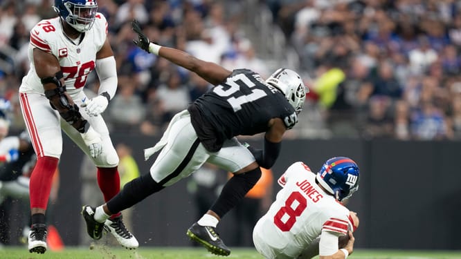 NFL: New York Giants at Las Vegas Raiders