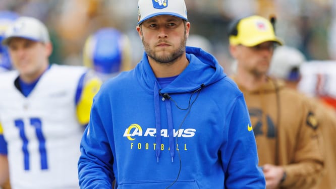 nfl injury report: matthew stafford