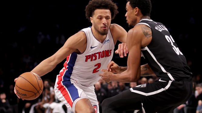 NBA: Detroit Pistons at Brooklyn Nets