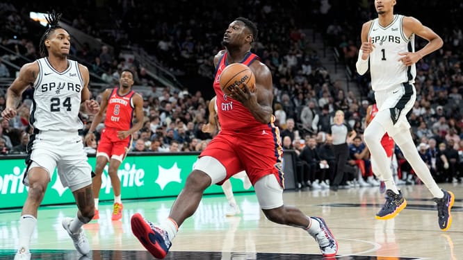 NBA: New Orleans Pelicans at San Antonio Spurs