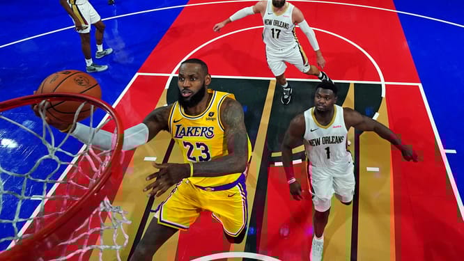 nba in-season tournament: los angeles lakers, new orleans pelicans