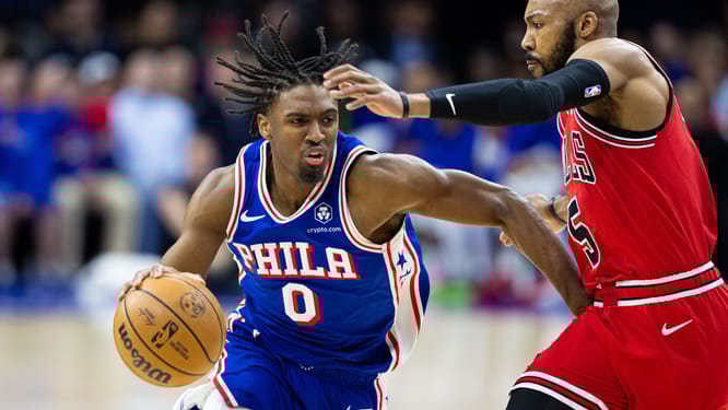 NBA: Chicago Bulls at Philadelphia 76ers