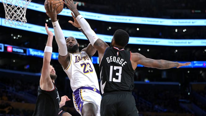 NBA: Los Angeles Clippers at Los Angeles Lakers