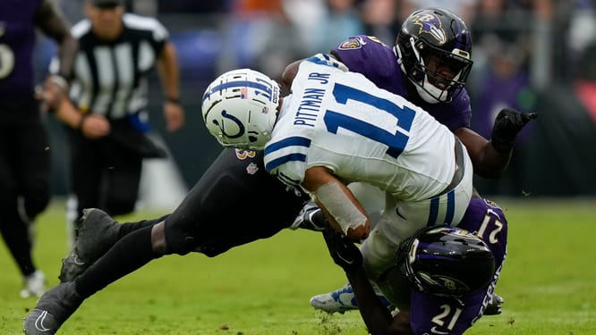 NFL: Indianapolis Colts at Baltimore Ravens