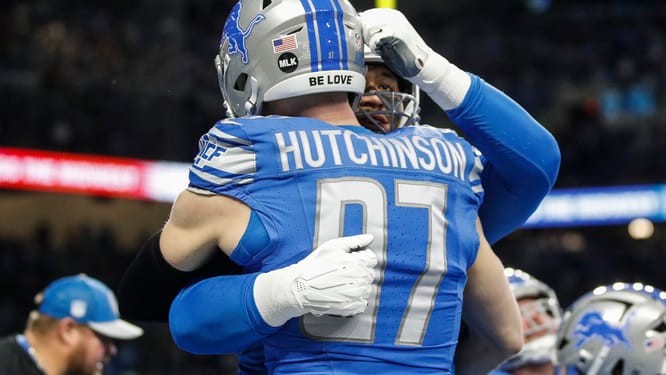detroit lions' aidan hutchinson