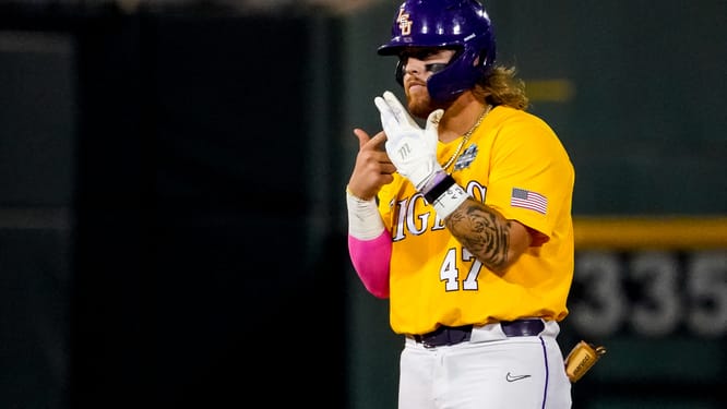 NCAA Baseball: College World Series Final-Florida vs LSU