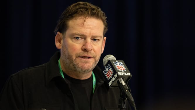 NFL Combine John Schneider Seattle Seahawks Geno Smith