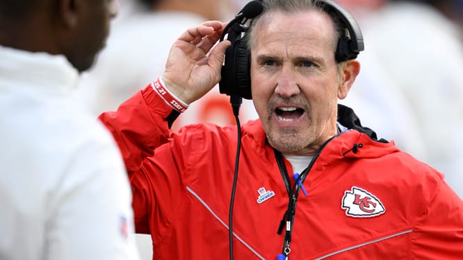 Steve Spagnuolo defensive coordinator Kansas City Chiefs Super Bowl LVIII