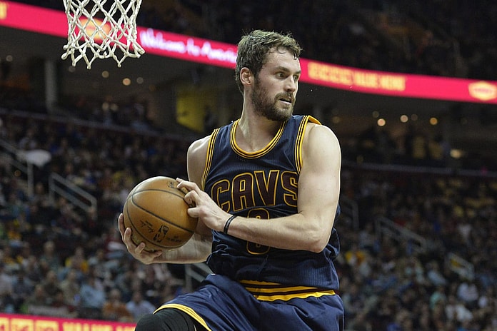 Kevin Love Game 2 2017 NBA Finals Cleveland Cavaliers Golden State Warriors