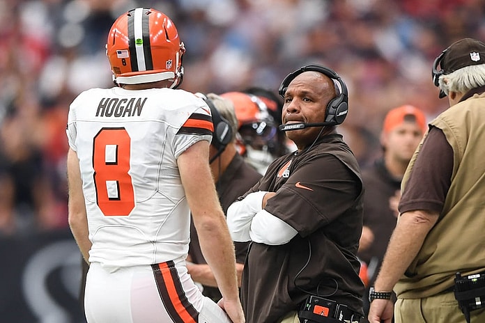 As with DeShone Kizer, Kevin Hogan is in over his head.