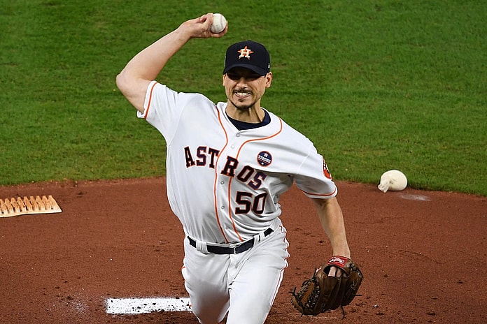 Houston Astros starting pitcher Charlie Morton
