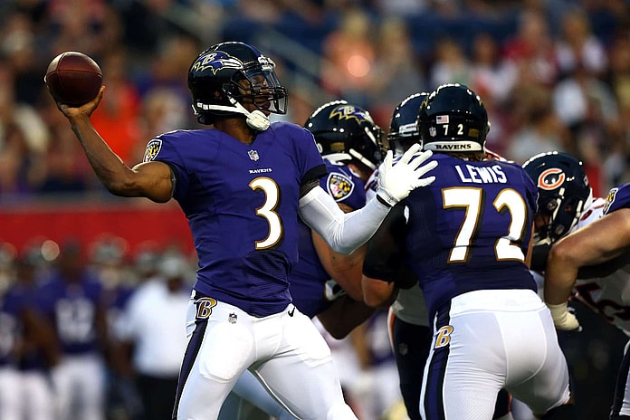 Robert Griffin III during the Hall of Fame Game