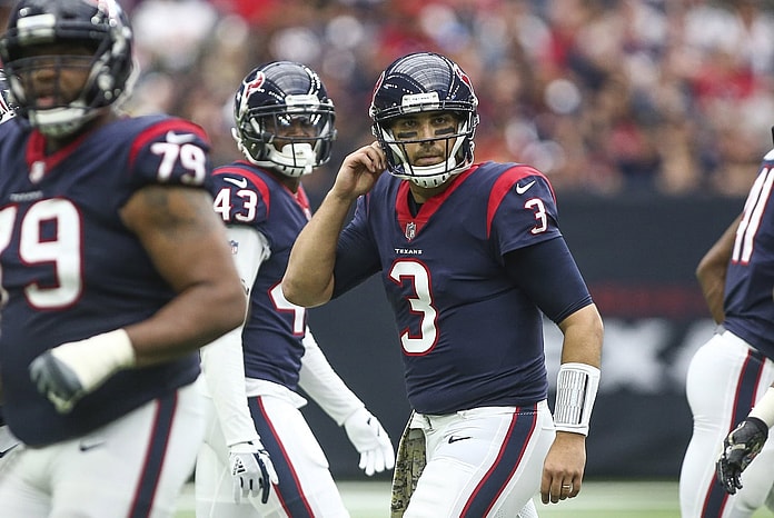 Houston Texans quarterback Tom Savage