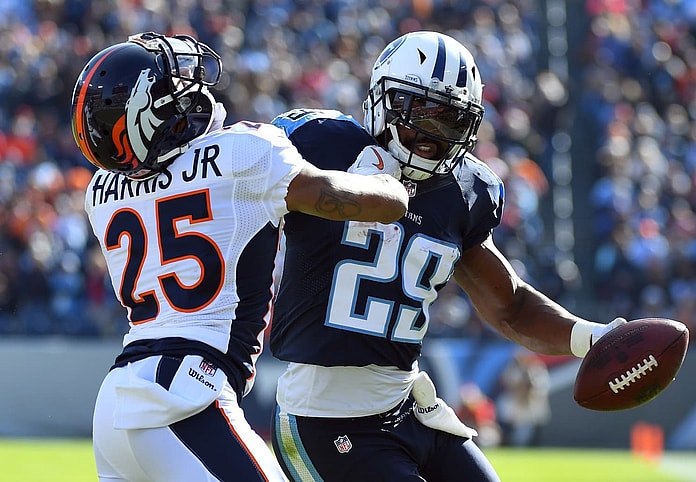 Demarco Mjurray takes on Chris Harris