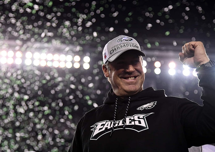 Eagles head coach Doug Pederson