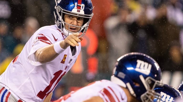 Eli Manning TD Eagles